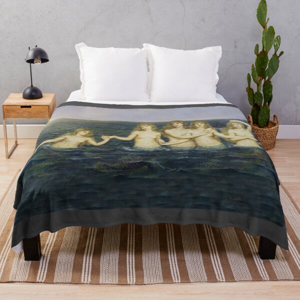 Item preview, Mermaids by Dante Rossetti designed and sold by Vintage Designs +.