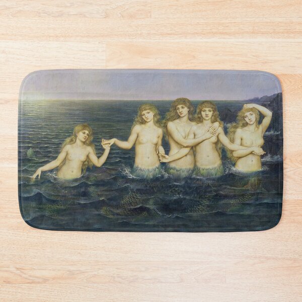 Item preview, Mermaids by Dante Rossetti designed and sold by Vintage Designs +.