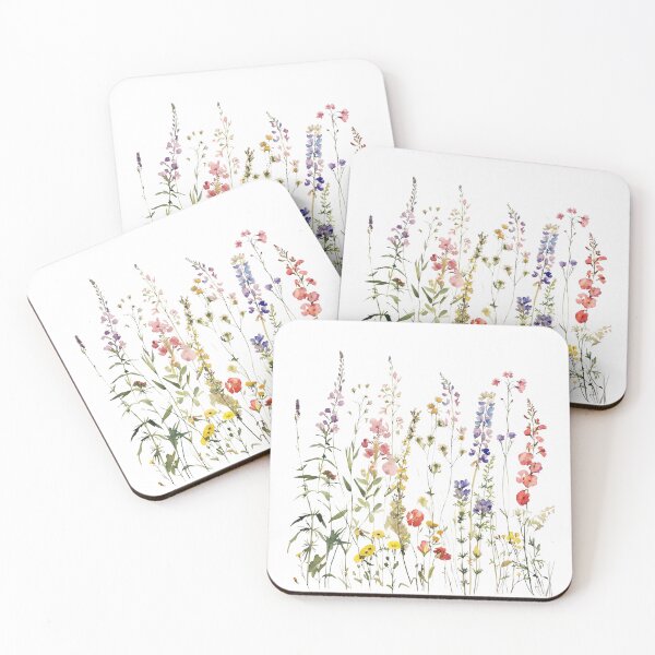 Item preview, Unique Watercolor Wildflowers designed and sold by Manda7707.