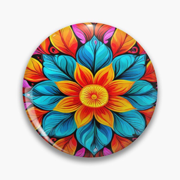 Item preview, Mandala floral designed and sold by Collection de trésors .