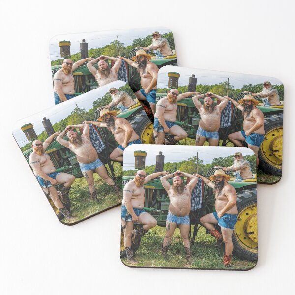 Item preview, Bearded Men on Farm designed and sold by Other Kafka Art.