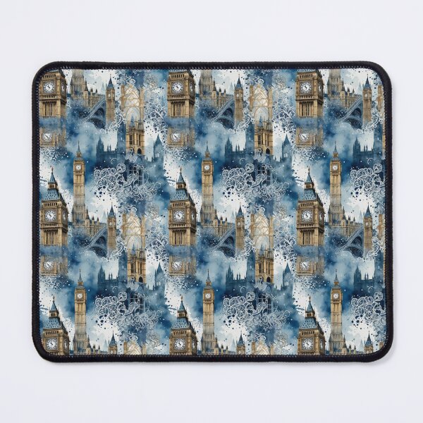 Item preview, Blue London iconic scene with the Big Ben designed and sold by Coolparrotgirl.