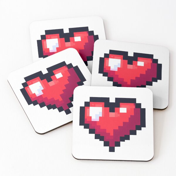 Item preview, 8-bit heart designed and sold by Dannysdesigns80.