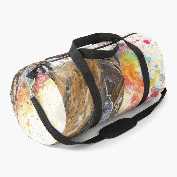 Item preview, Climber clinging sheer rock face splashes colour Active Outdoors Inspired Art designed and sold by CDC40.