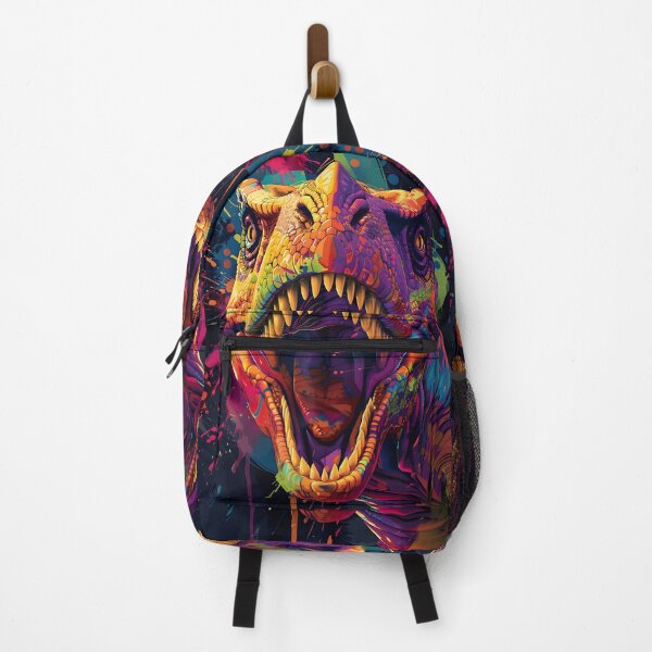 Item preview, Dino Splash: A Vibrant Encounter designed and sold by AI-Only Creations.