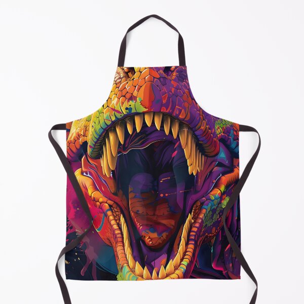 Item preview, Dino Splash: A Vibrant Encounter designed and sold by AI-Only Creations.