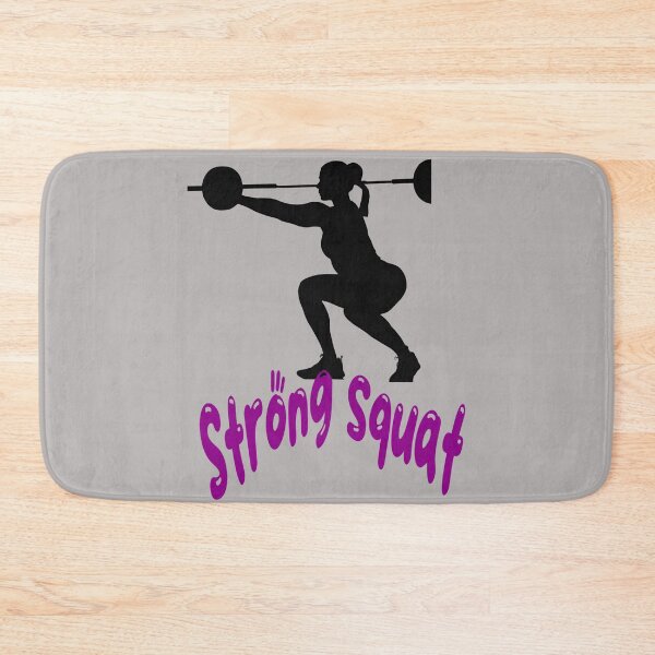 Item preview, squats with heavy weights for fitness lovers designed and sold by Yeyishop.