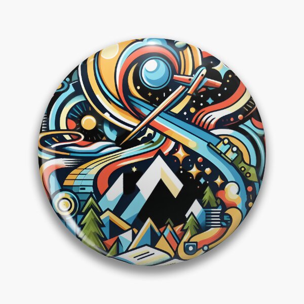 Item preview, Abstract Travel-Themed Art: Wanderlust Dreamscape - Explore designed and sold by PandaTShirtShop.