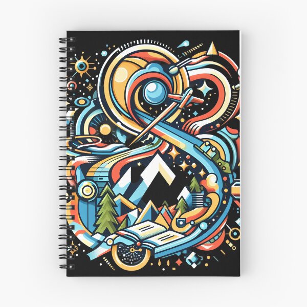 Item preview, Abstract Travel-Themed Art: Wanderlust Dreamscape - Explore designed and sold by PandaTShirtShop.