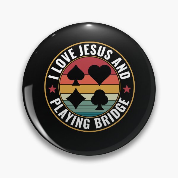Item preview, I love Jesus and Playing Bridge designed and sold by BlueBerry-Pengu.