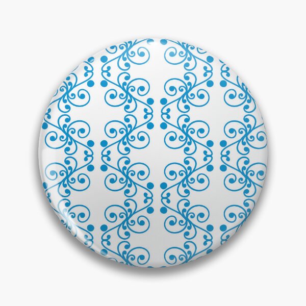 Item preview, Blue vintage seamless patter designed and sold by pipikijung.