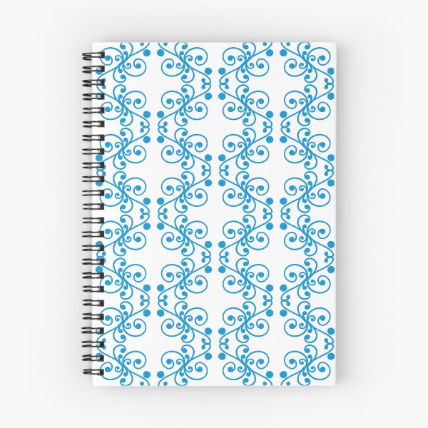 Item preview, Blue vintage seamless patter designed and sold by pipikijung.