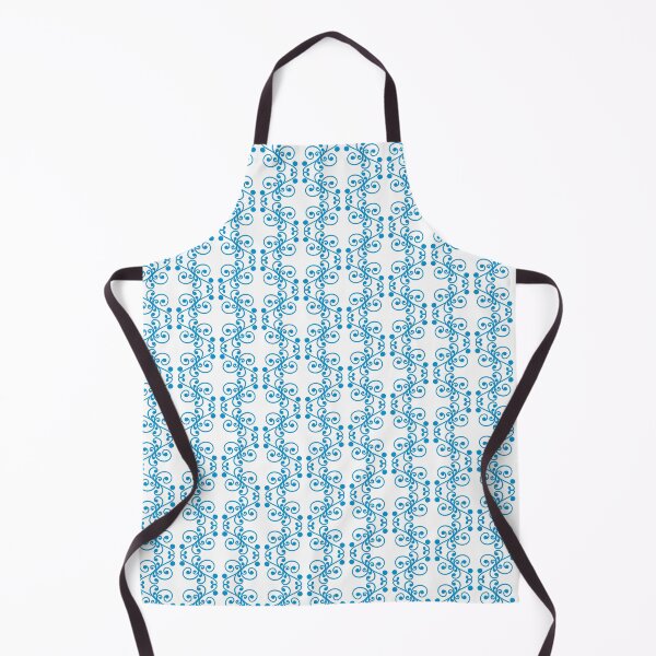 Item preview, Blue vintage seamless patter designed and sold by pipikijung.