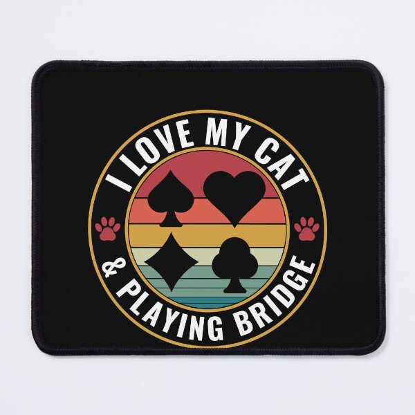 Item preview, I love My Cat and Playing Bridge designed and sold by BlueBerry-Pengu.