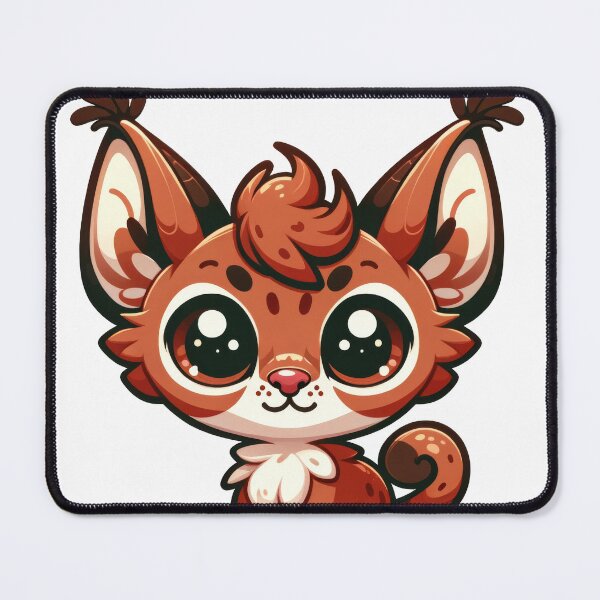 Item preview, Caracal Critter Cove Cute Animal Stickers A Splash of Forest Frolics and Underwater Whimsy! designed and sold by dcohea.
