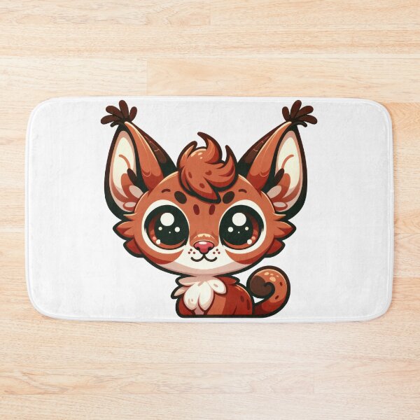 Item preview, Caracal Critter Cove Cute Animal Stickers  A Splash of Forest Frolics and Underwater Whimsy! designed and sold by dcohea.