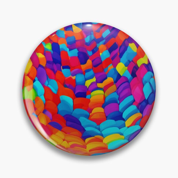 Item preview, Vibrant Volumetric Abstract Art designed and sold by Health And Fitness Posts e-Store.