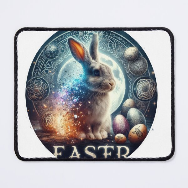 Item preview, rabbit with easter eggs fantasy Easter designed and sold by Expressions-Sel.