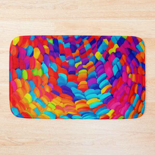 Item preview, Vibrant Volumetric Abstract Art designed and sold by Health And Fitness Posts e-Store.