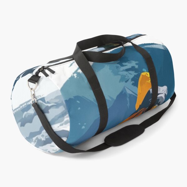 Item preview, Climber reaching summit snowy mountain Active Outdoors Inspired Art designed and sold by CDC40.