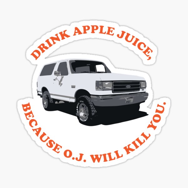 Drink Apple Juice Sticker