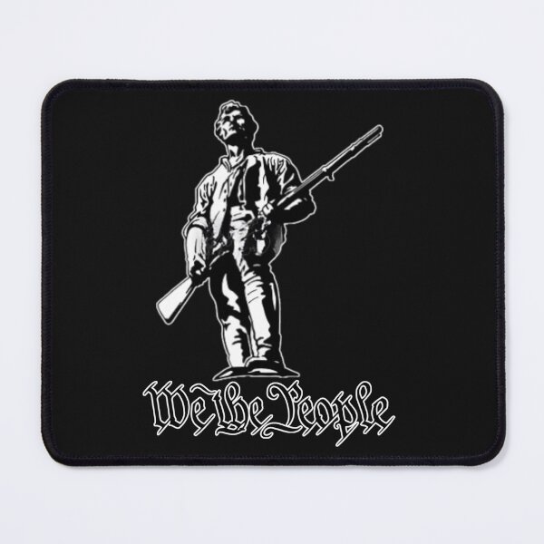 Item preview, Sentinel of Liberty: Minute Man Soldier with 'We The People designed and sold by AmericaFreedom.
