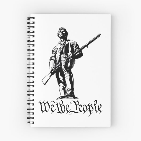 Item preview, Sentinel of Liberty: Minute Man Soldier with 'We The People designed and sold by AmericaFreedom.