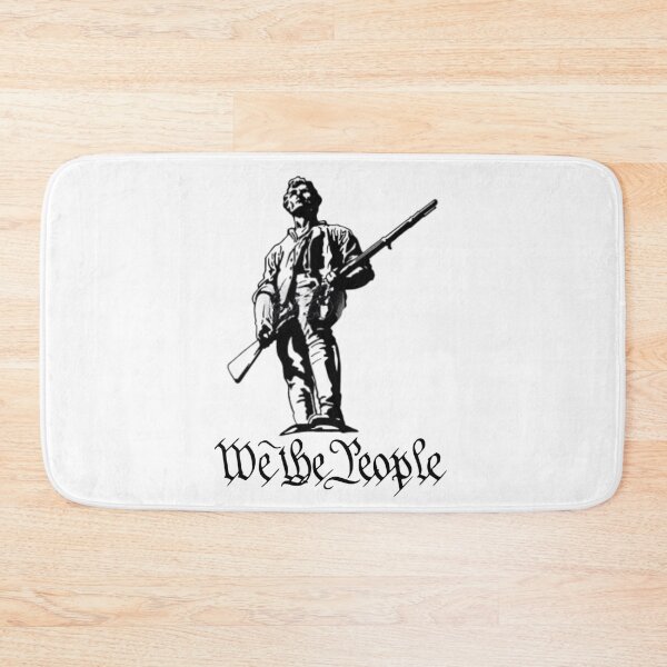 Item preview, Sentinel of Liberty: Minute Man Soldier with 'We The People designed and sold by AmericaFreedom.