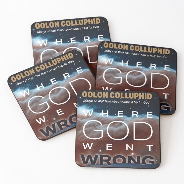 Item preview, Oolon Colluphid, Where God Went Wrong designed and sold by hatsharpener.