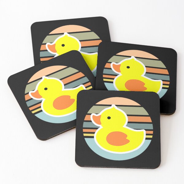 Item preview, Sunset yellow duck  designed and sold by Colorfulman.