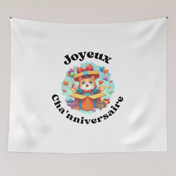 Item preview, joyeux cha'nniversaire 01 designed and sold by Krea-kassandra.
