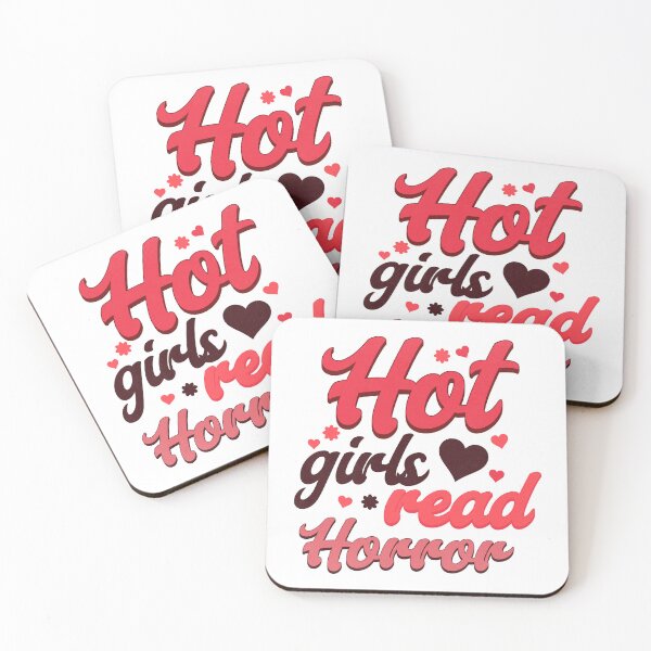 Item preview, Hot Girls Read Horror designed and sold by NinniSilver.