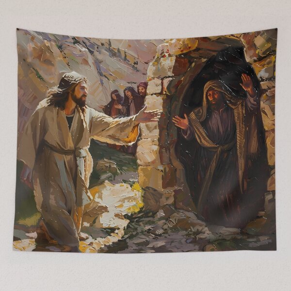 Item preview, Resurrection of Lazarus designed and sold by LivingArtClips.