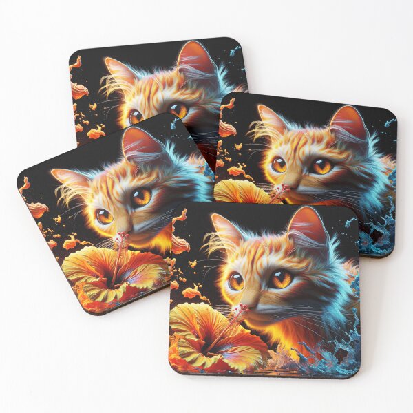 Item preview, Orange tabby kitty wallpaper 8k designed and sold by Keirnyx.