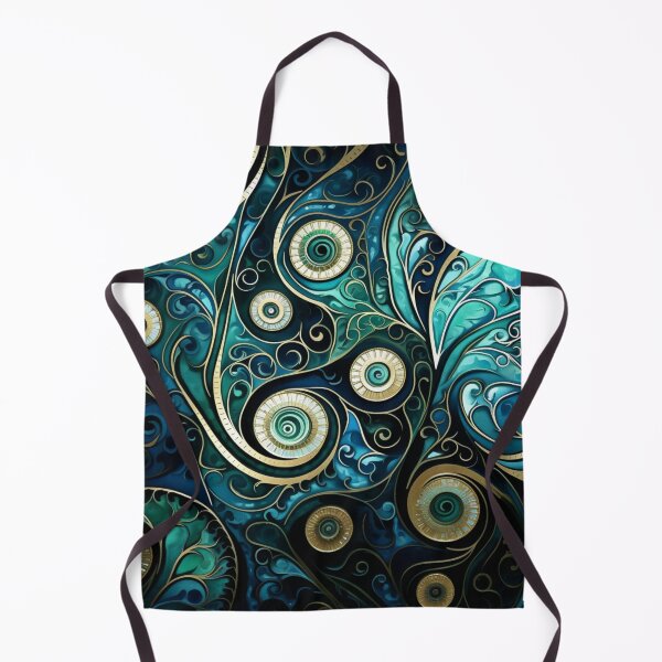 Item preview, New Zealand Paua Māori Pattern Koru Design 3 designed and sold by GrinGalore.