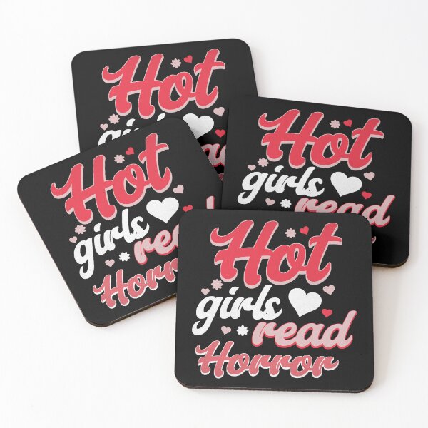 Item preview, Hot Girls Read Horror designed and sold by NinniSilver.
