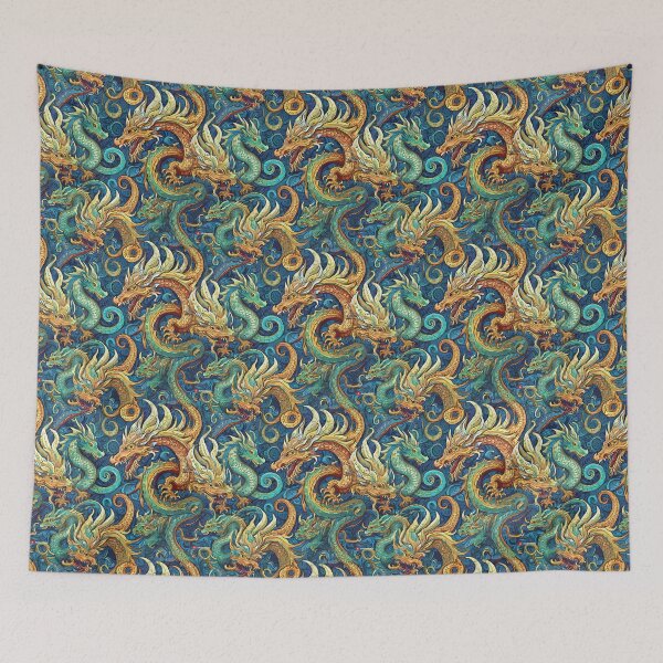 Item preview, Dueling Dragons designed and sold by Emma Sangorska.