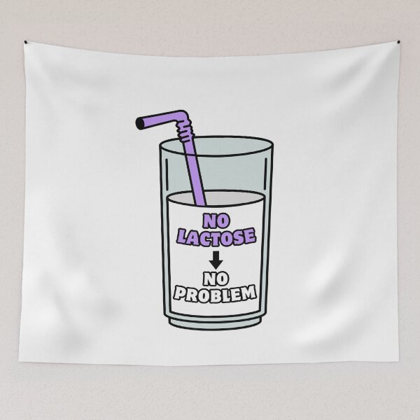 Item preview, No Lactose, No Problem. Funny Gifts For Lactose Intolerance  designed and sold by iX-Physio.