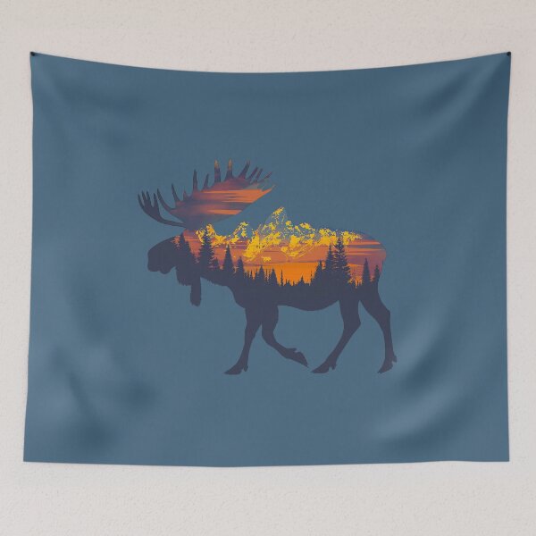 Item preview, Grand Teton National Park Moose designed and sold by Wild-Co.