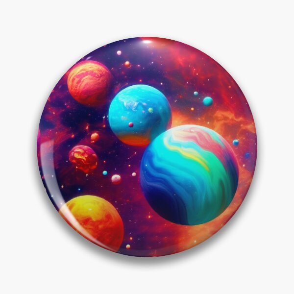 Item preview, Colorful Galactic Vistas designed and sold by Health And Fitness Posts e-Store.