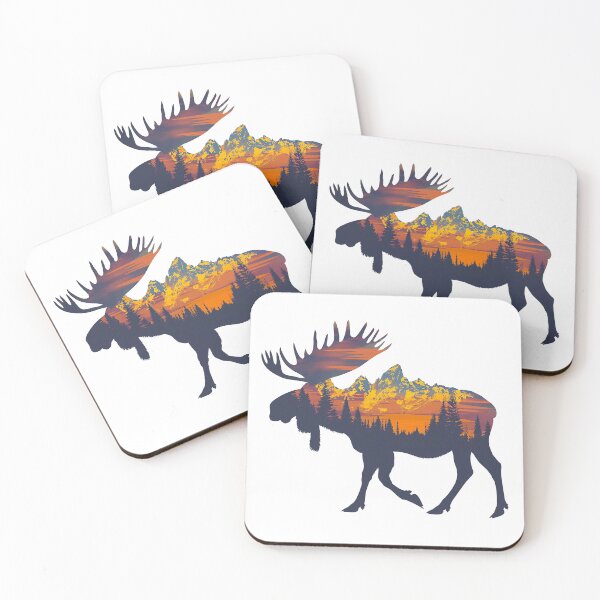 Item preview, Grand Teton National Park Moose designed and sold by Wild-Co.
