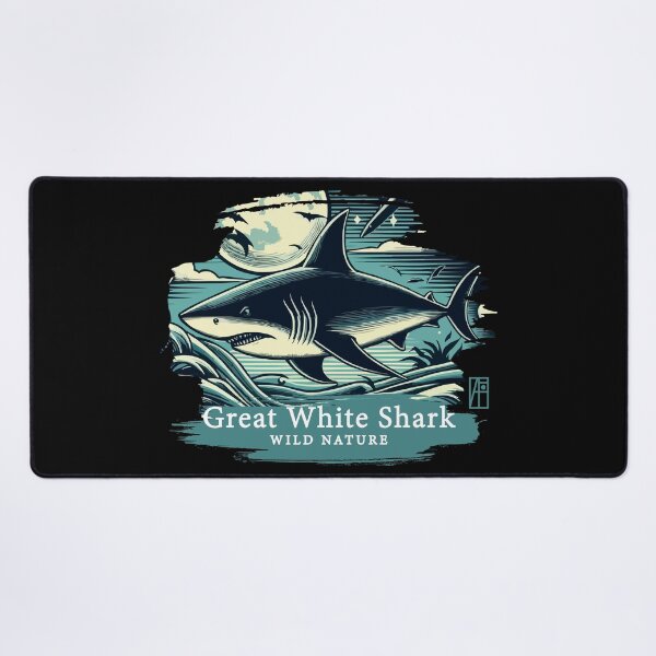 Item preview, Great White Shark - WILD NATURE - GREAT WHITE SHARK -7 designed and sold by ArtProjectShop.