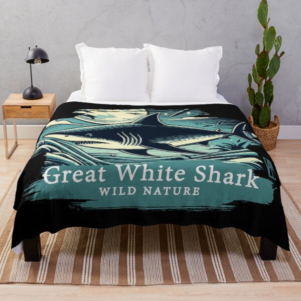 Item preview, Great White Shark - WILD NATURE - GREAT WHITE SHARK -7 designed and sold by ArtProjectShop.