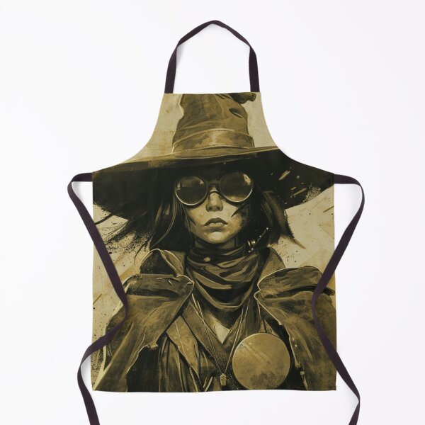 Item preview, Steampunk Vampire Hunter Witch Sepia designed and sold by Nightarcade.