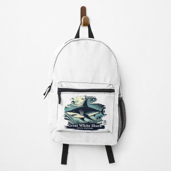 Item preview, Great White Shark - WILD NATURE - GREAT WHITE SHARK -8 designed and sold by ArtProjectShop.