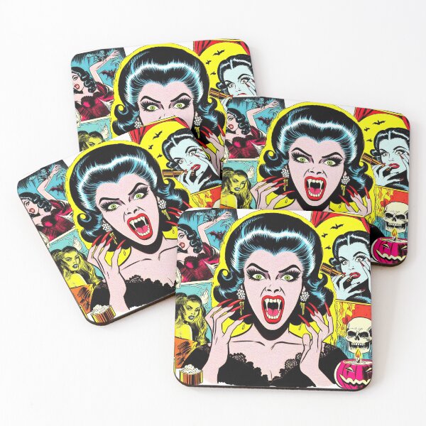 Item preview, Retro Vampire Woman Comics designed and sold by PulpVintage.