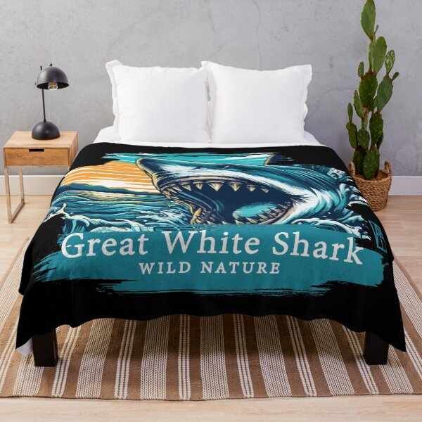Item preview, Great White Shark - WILD NATURE - GREAT WHITE SHARK -9 designed and sold by ArtProjectShop.