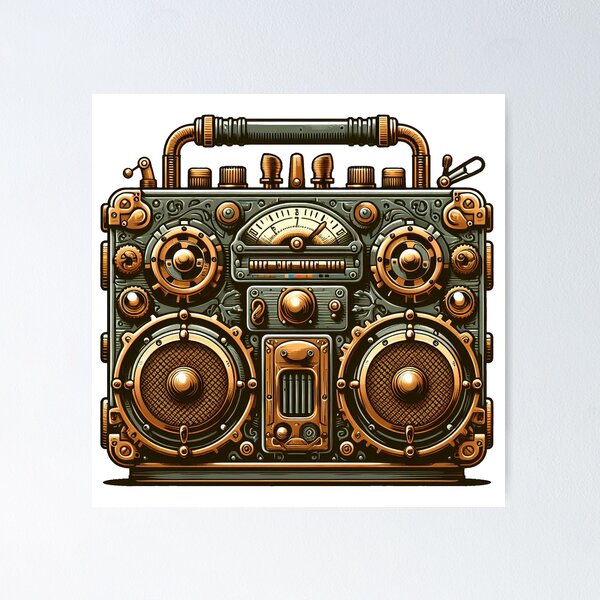 TOM SACHS Boombox Retrospective 2022 Offset Poster H 9.4 x W