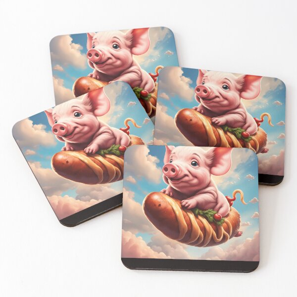Item preview, Piglet On A Sausage designed and sold by Keenacobs.