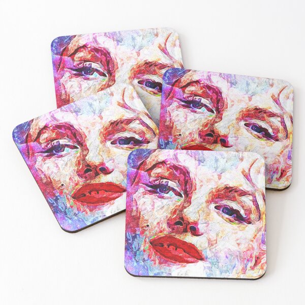 Item preview,  women motivation art - marilyn monroe - abstract portrait - fashion  designed and sold by artbyjames.